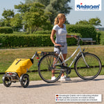 Andersen-Tura Shopper (Luft-Kugellagerrad 29 cm) Ortlieb - gelb-shopping-trolley.ch