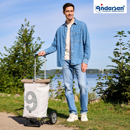 Andersen-Alu Star Shopper 360° Steg - 9-shopping-trolley.ch