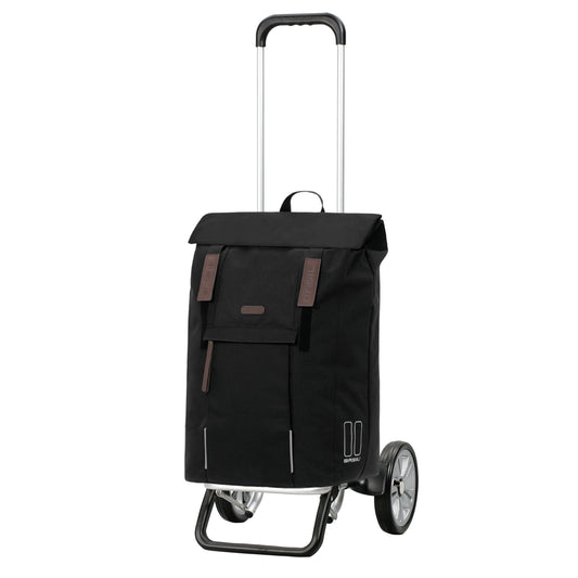 Andersen-Alu Star Shopper Basil City - Schwarz-shopping-trolley.ch