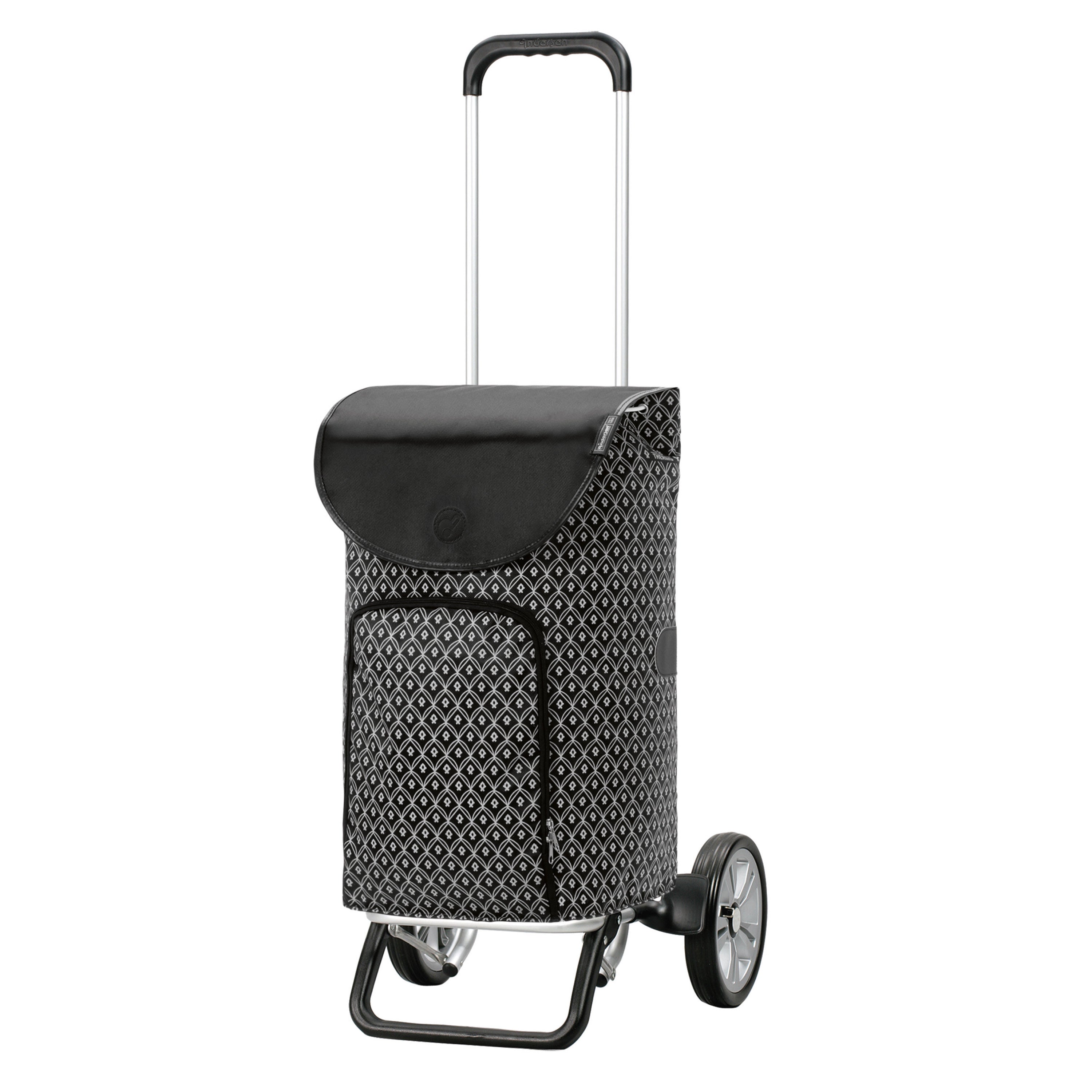 Andersen-Alu Star Shopper Famke - Schwarz-shopping-trolley.ch