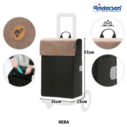 Andersen-Alu Star Shopper Hera - Sand-shopping-trolley.ch