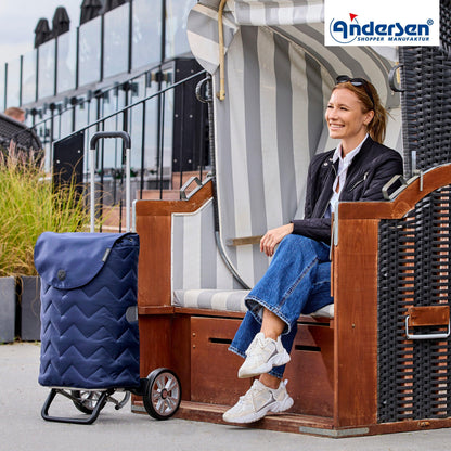Andersen-Alu Star Shopper Hilma - Blau-shopping-trolley.ch