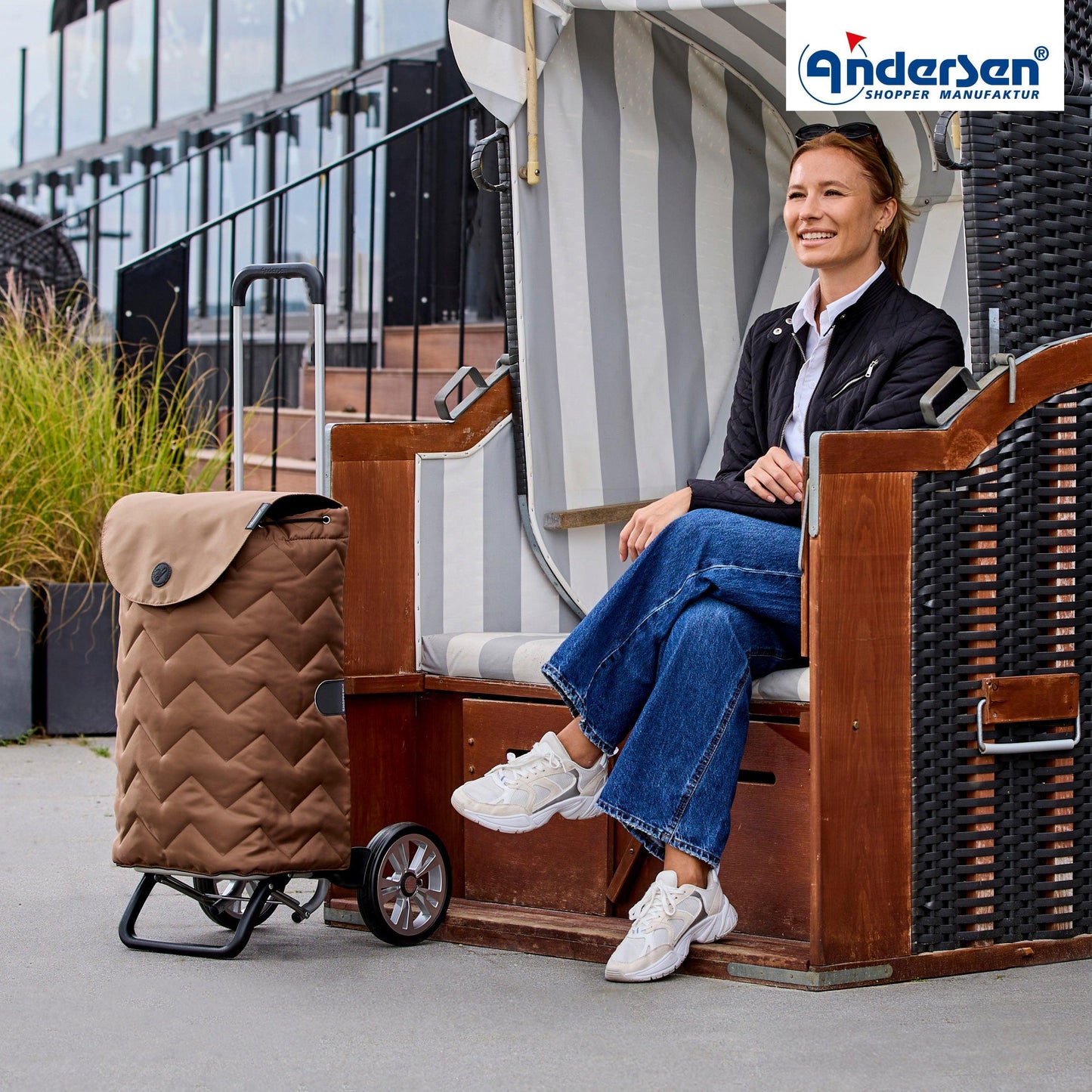 Andersen-Alu Star Shopper Hilma - Mousse-shopping-trolley.ch