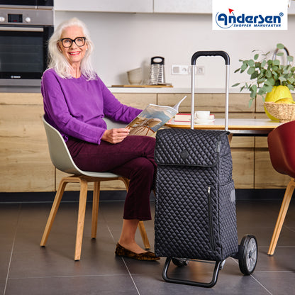 Andersen-Alu Star Shopper Lissa - Schwarz-shopping-trolley.ch