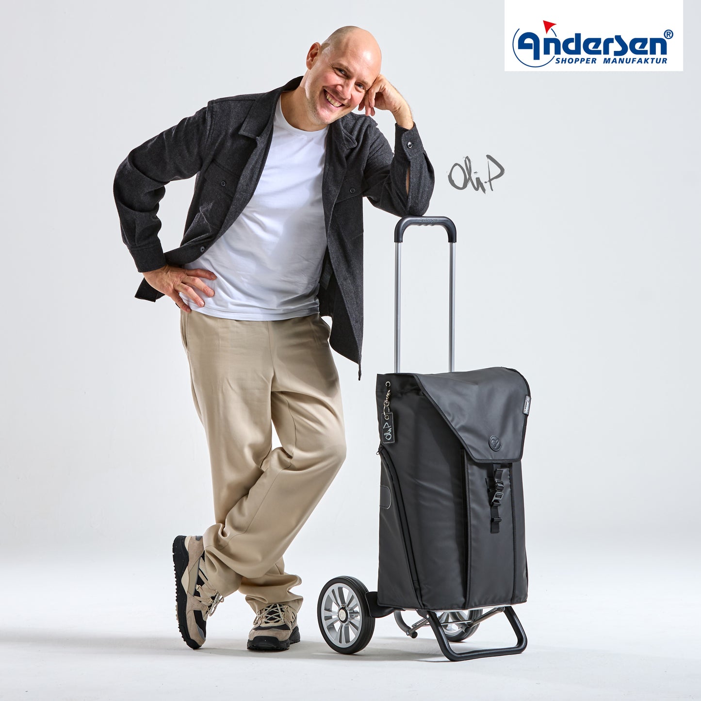 Andersen-Alu Star Shopper Oli.P 3.0 - Schwarz-shopping-trolley.ch