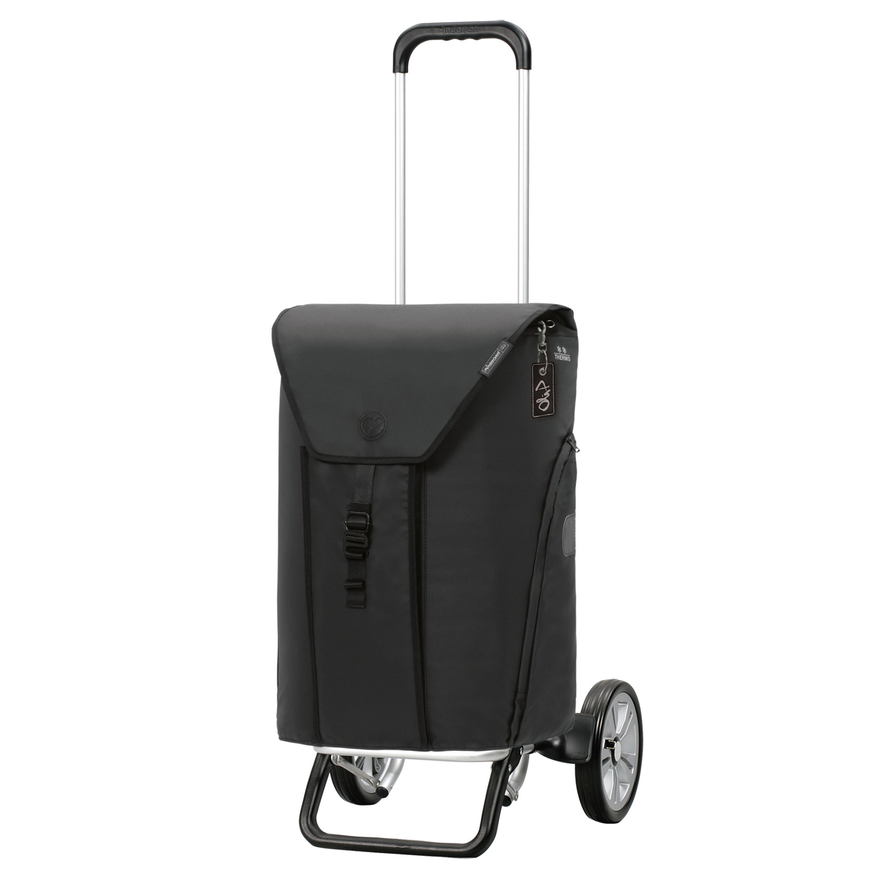 Andersen-Alu Star Shopper Oli.P 3.0 - Schwarz-shopping-trolley.ch