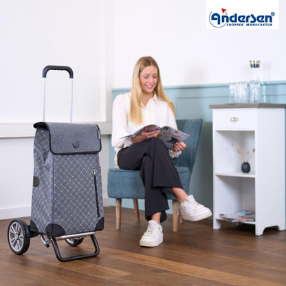 Andersen-Alu Star Shopper Sofia - anthrazit-shopping-trolley.ch