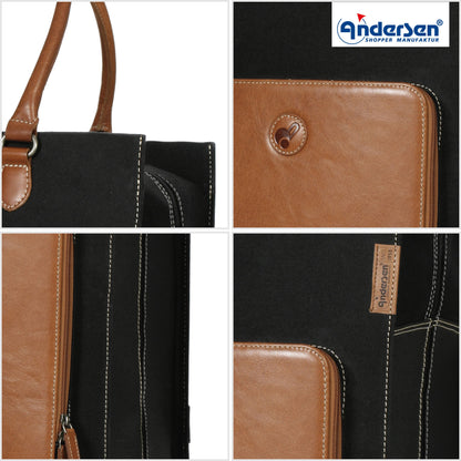 Andersen Shopper Manufaktur-Alu Star Shopper Charu braun-www.shopping-trolley.ch-bild5