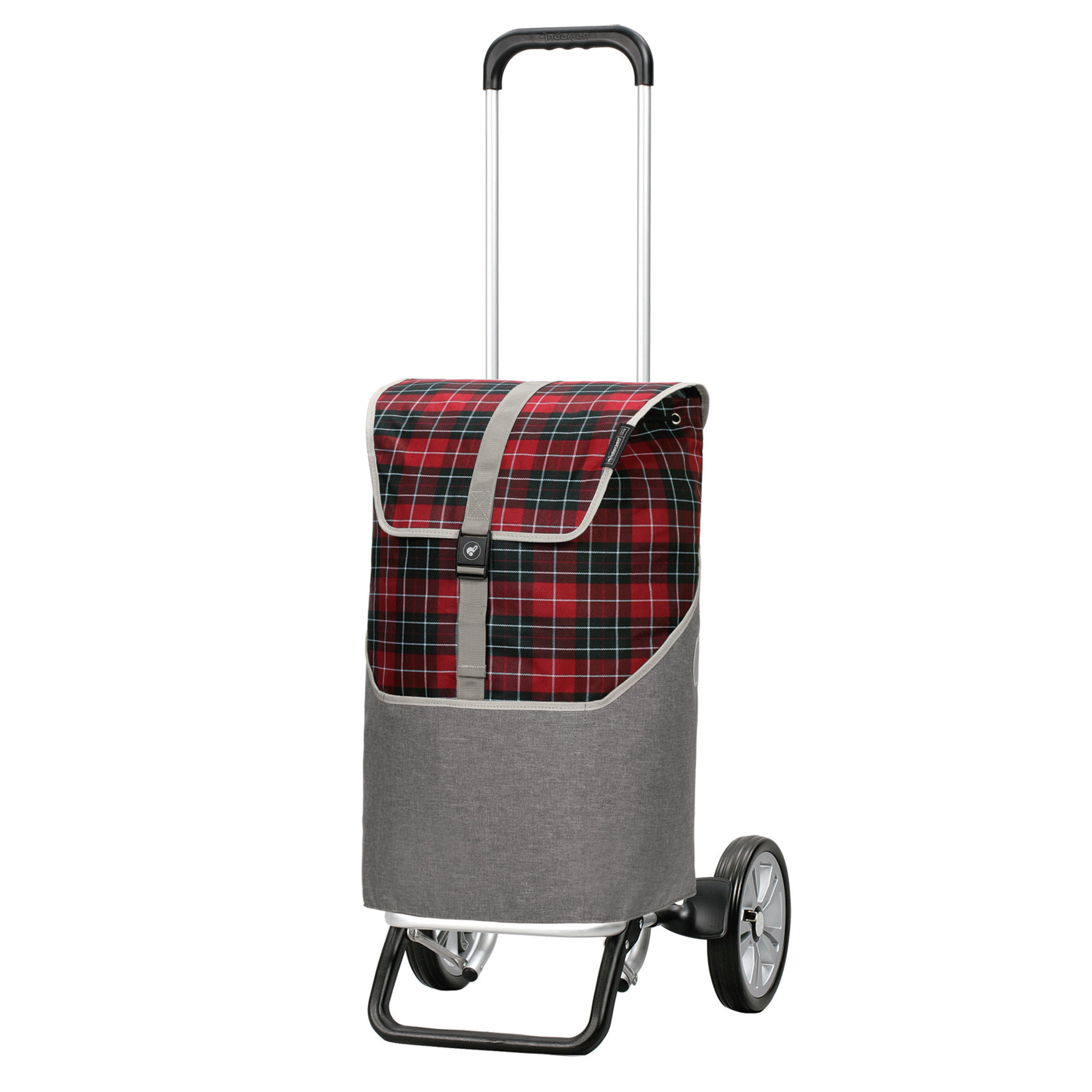 Andersen Shopper Manufaktur-Alu Star Shopper Gese rot-www.shopping-trolley.ch-bild1