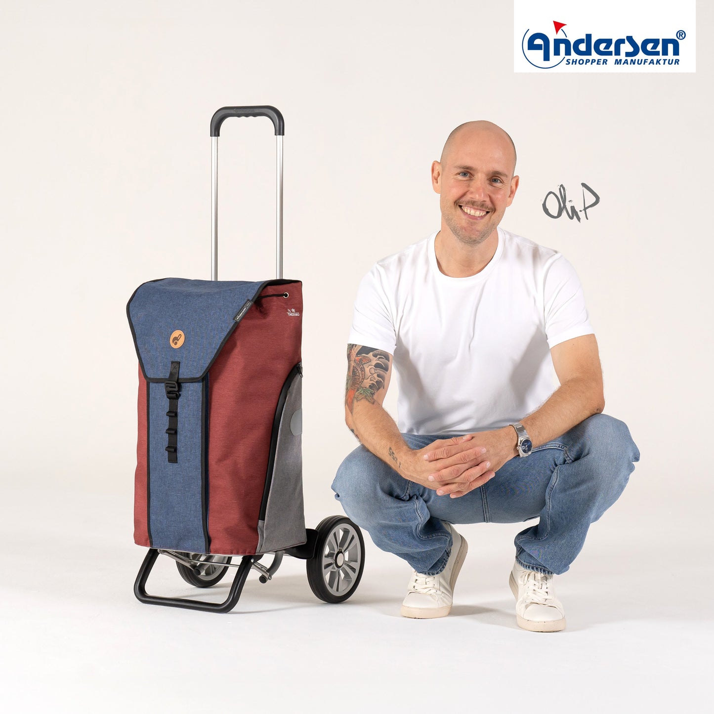 Andersen Shopper Manufaktur-Alu Star Shopper Oli.P 2.0 blau-www.shopping-trolley.ch-bild6