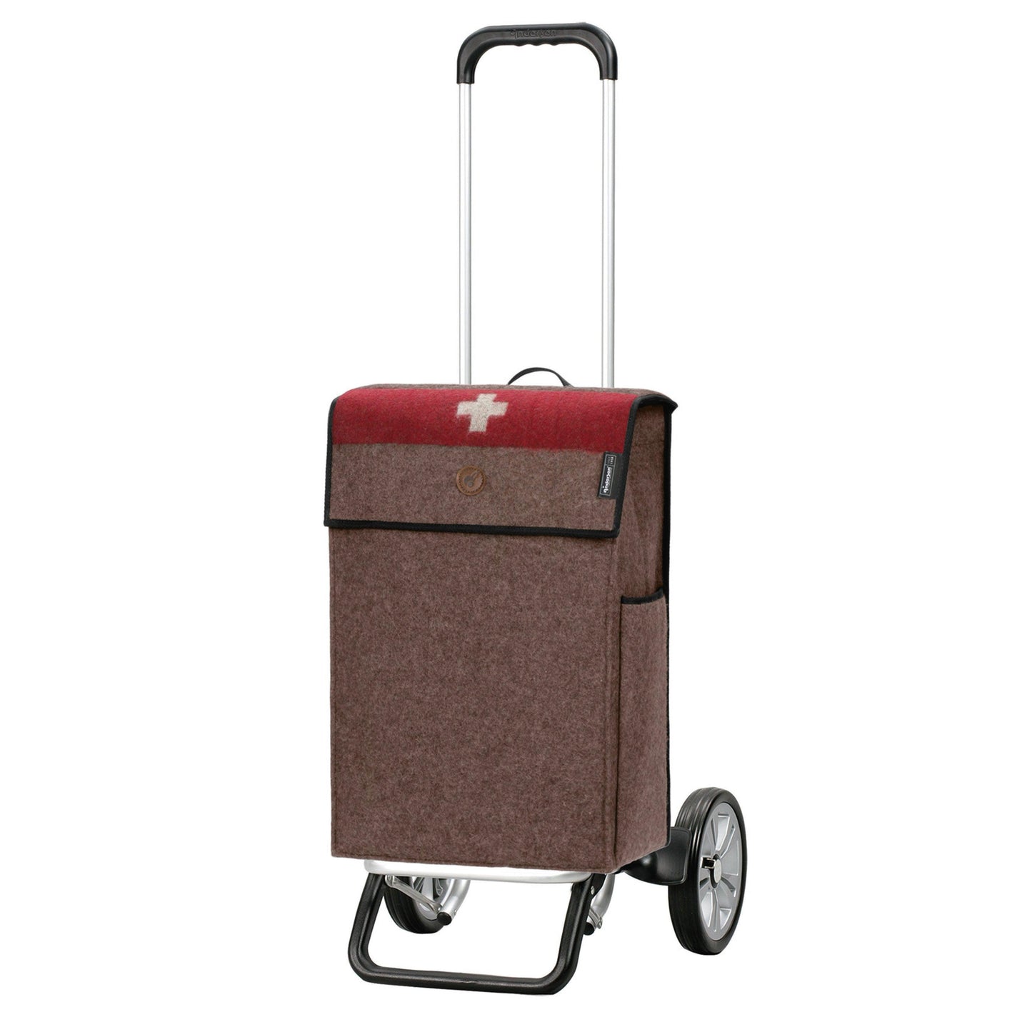 Andersen Shopper Manufaktur-Alu Star Shopper Urs braun-www.shopping-trolley.ch-bild1