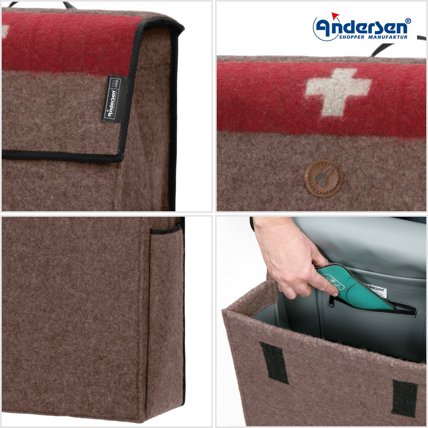 Andersen Shopper Manufaktur-Alu Star Shopper Urs braun-www.shopping-trolley.ch-bild5