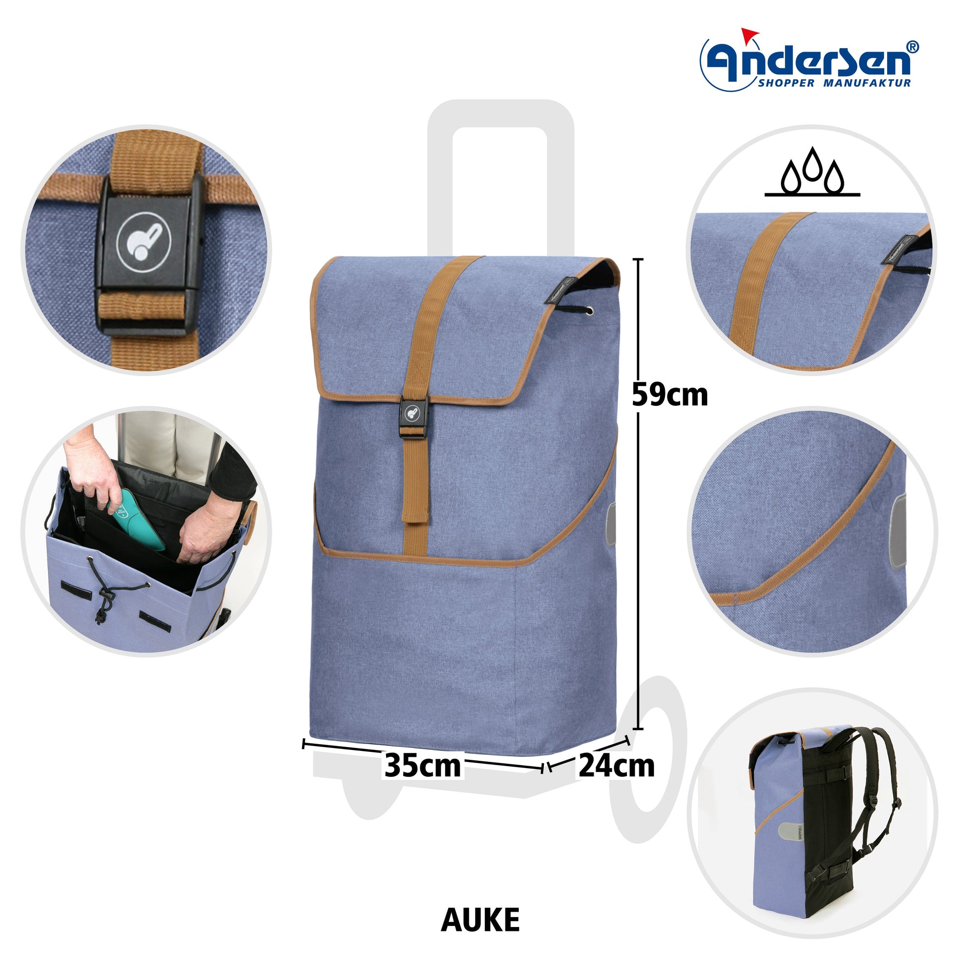 Andersen Shopper Manufaktur-Auke flieder-www.shopping-trolley.ch-bild2