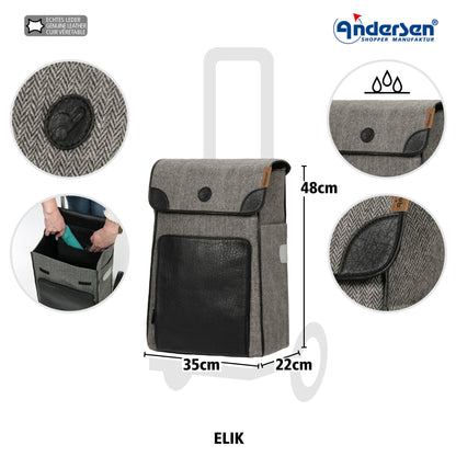 Andersen Shopper Manufaktur-Elik schwarz-www.shopping-trolley.ch-bild2