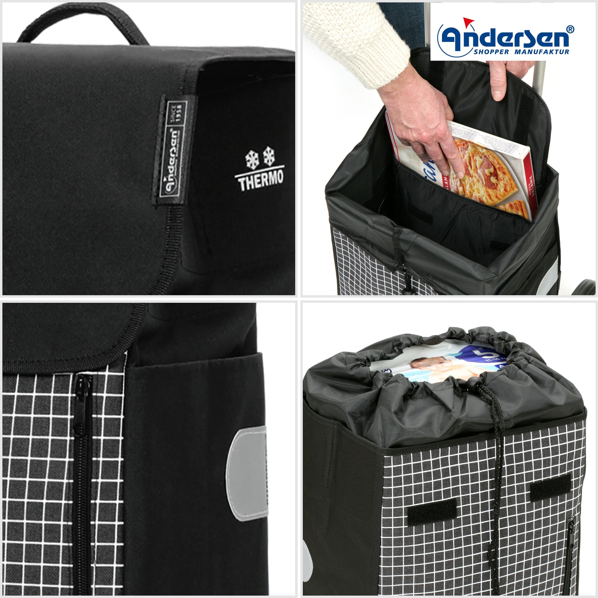 Andersen Shopper Manufaktur-Hente schwarz-www.shopping-trolley.ch-bild3