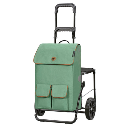 Andersen Shopper Manufaktur-Komfort Shopper Ipek Mo salbei-www.shopping-trolley.ch-bild1