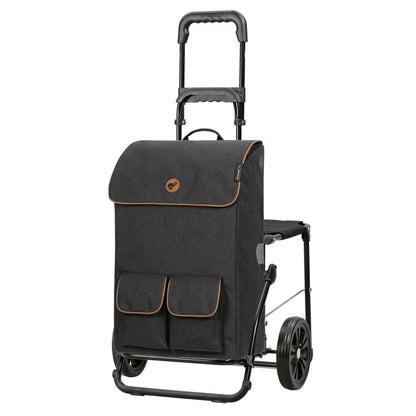 Andersen Shopper Manufaktur-Komfort Shopper Ipek Mo schwarz-www.shopping-trolley.ch-bild1