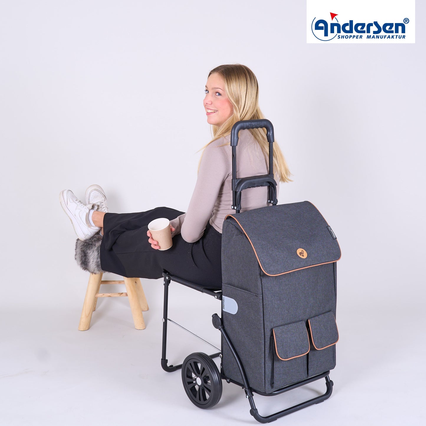 Andersen Shopper Manufaktur-Komfort Shopper Ipek Mo schwarz-www.shopping-trolley.ch-bild6