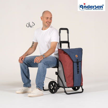 Andersen Shopper Manufaktur-Komfort Shopper Oli.P 2.0 blau-www.shopping-trolley.ch-bild6