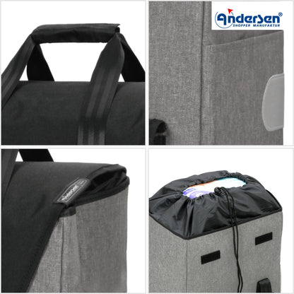 Andersen Shopper Manufaktur-Komfort Shopper Senta 2.0 grau-www.shopping-trolley.ch-bild5