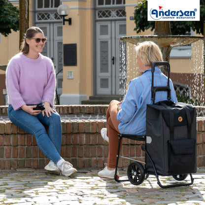 Andersen Shopper Manufaktur-Komfort Shopper Senta 2.0 schwarz-www.shopping-trolley.ch-bild6