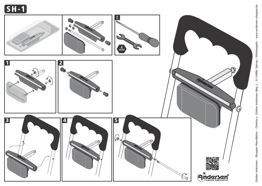 Andersen Shopper Manufaktur-Kupplungsstift SH-1-www.shopping-trolley.ch-bild2