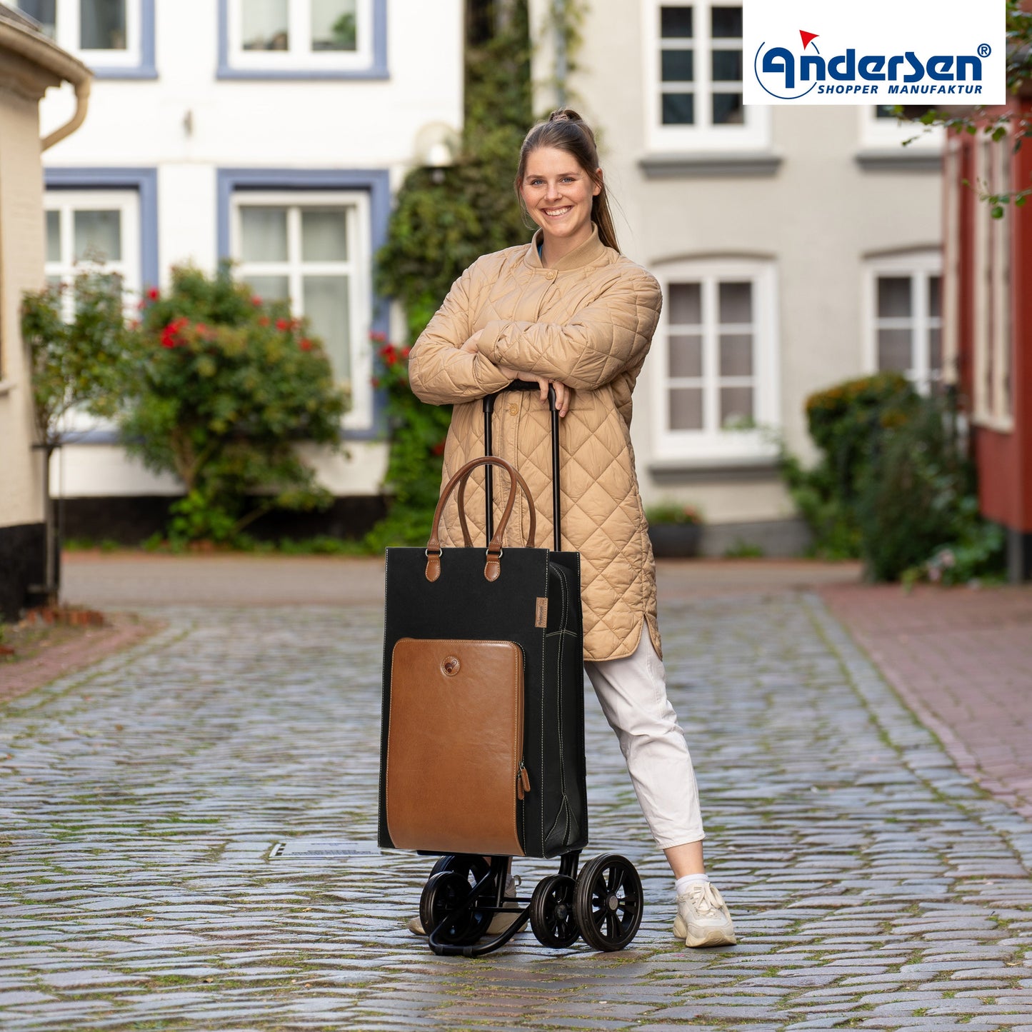 Andersen Shopper Manufaktur-Quattro Shopper Charu braun-www.shopping-trolley.ch-bild6