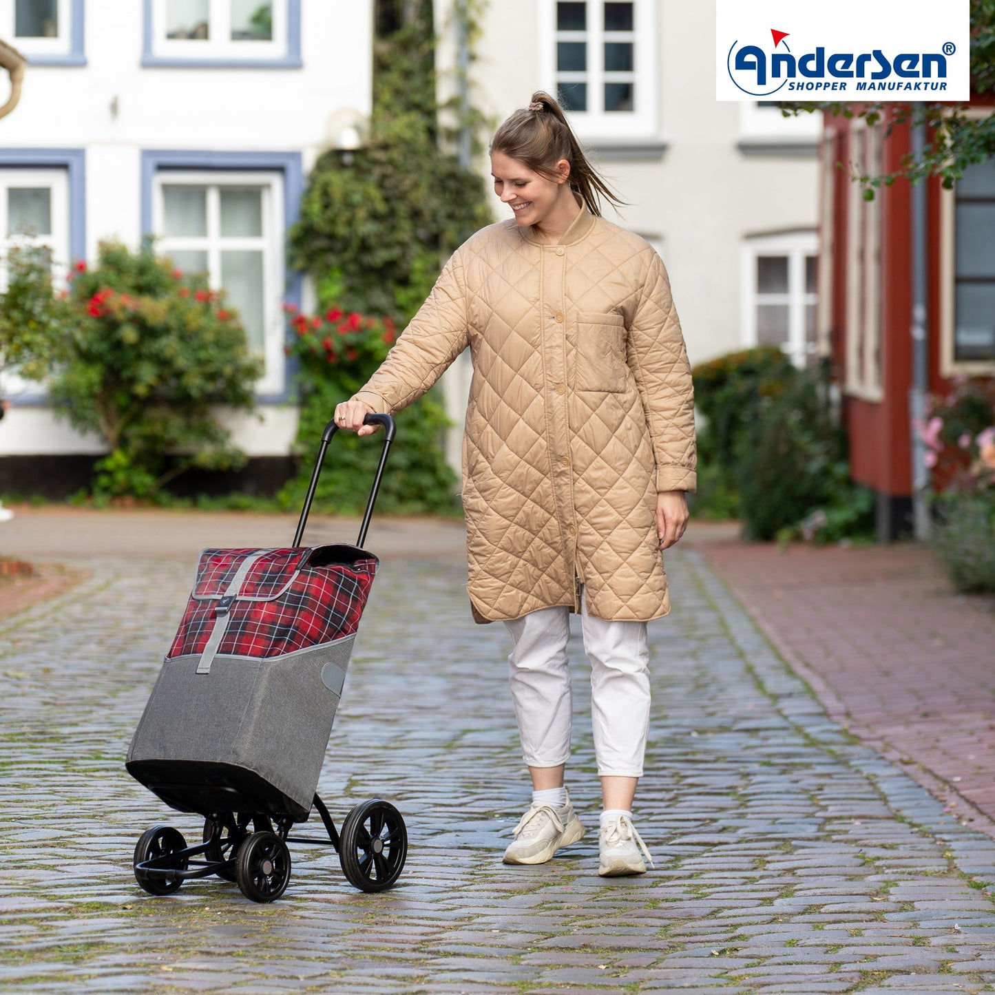 Andersen Shopper Manufaktur-Quattro Shopper Gese rot-www.shopping-trolley.ch-bild6