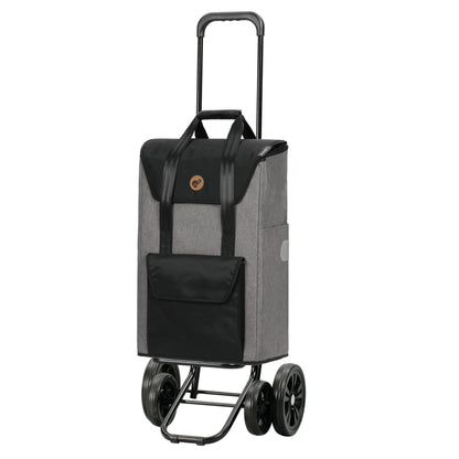 Andersen Shopper Manufaktur-Quattro Shopper Senta 2.0 grau-www.shopping-trolley.ch-bild1