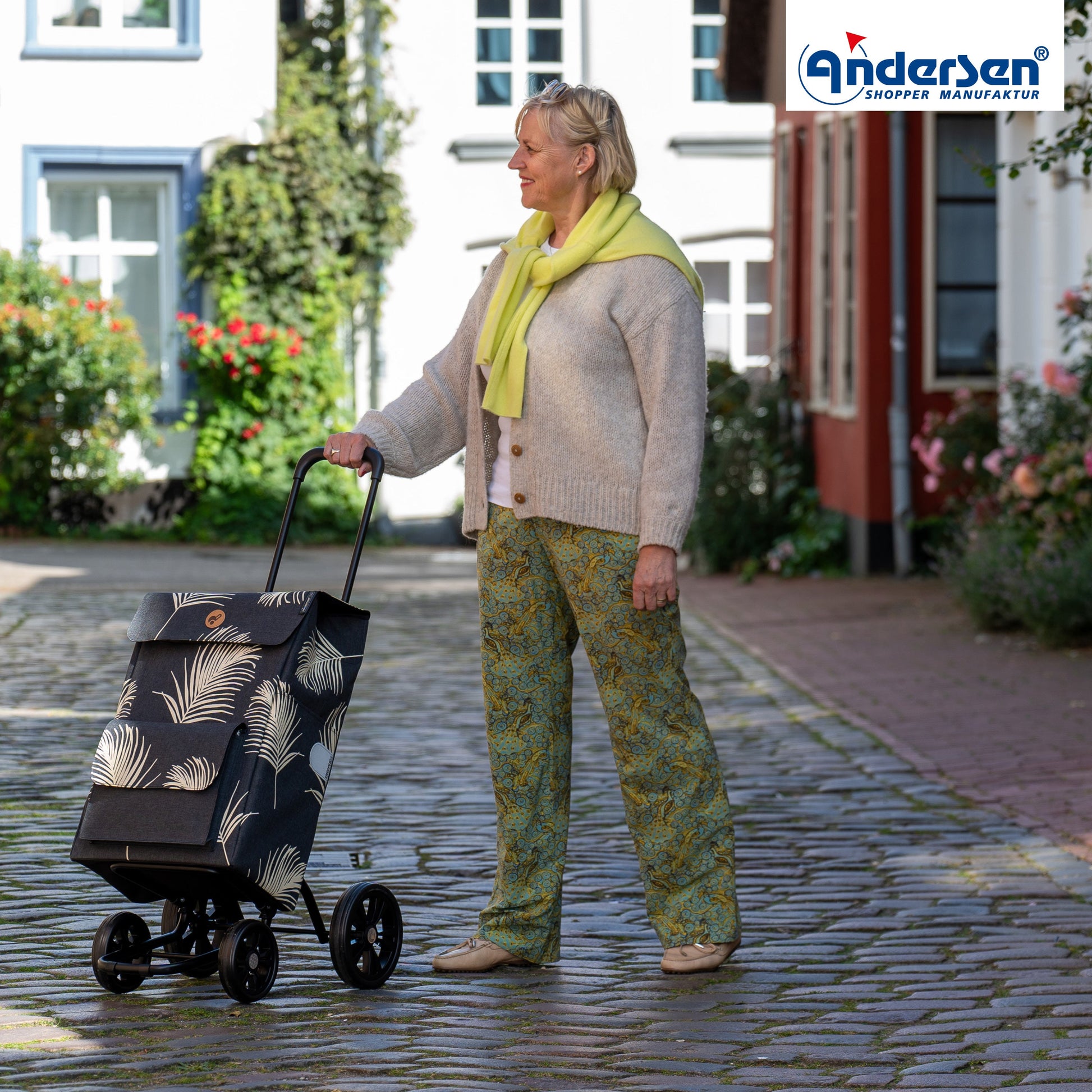 Andersen Shopper Manufaktur-Quattro Shopper Signe schwarz-www.shopping-trolley.ch-bild6