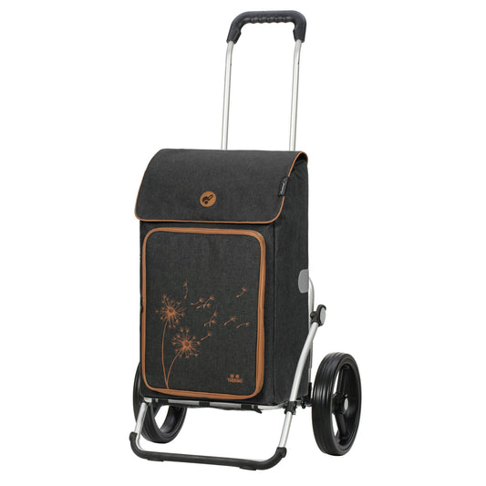 Andersen Shopper Manufaktur-Royal Shopper (Dreispeichenrad 25 cm) Erbo schwarz-www.shopping-trolley.ch-bild1