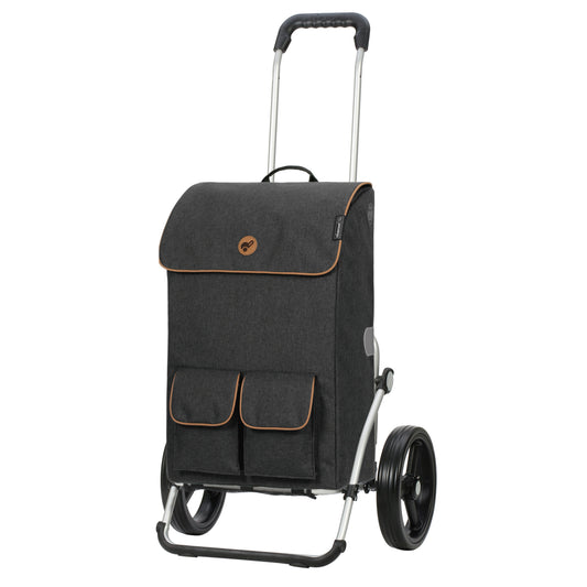 Andersen Shopper Manufaktur-Royal Shopper (Dreispeichenrad 25 cm) Ipek Mo schwarz-www.shopping-trolley.ch-bild1