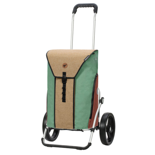 Andersen Shopper Manufaktur-Royal Shopper (Dreispeichenrad 25 cm) Oli.P 2.0 beige-www.shopping-trolley.ch-bild1