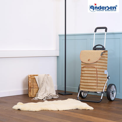 Andersen Shopper Manufaktur-Royal Shopper (Kugellagerrad 25 cm) Eske braun-www.shopping-trolley.ch-bild6