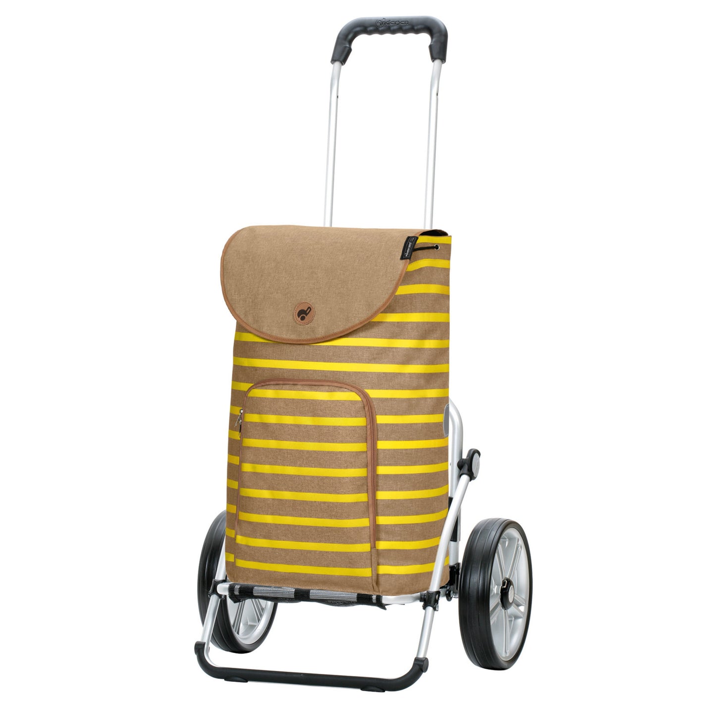 Andersen Shopper Manufaktur-Royal Shopper (Kugellagerrad 25 cm) Eske gelb-www.shopping-trolley.ch-bild1