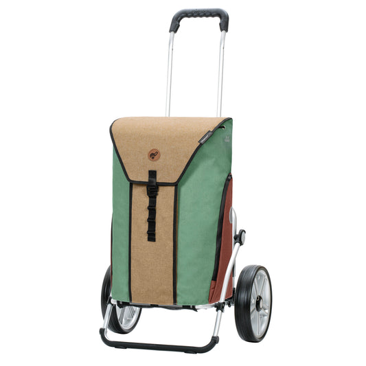 Andersen Shopper Manufaktur-Royal Shopper (Kugellagerrad 25 cm) Oli.P 2.0 beige-www.shopping-trolley.ch-bild1