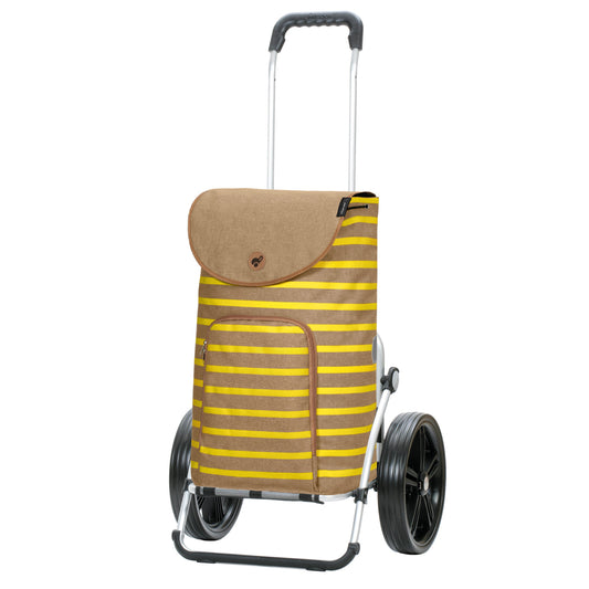 Andersen Shopper Manufaktur-Royal Shopper (Kugellagerrad 29 cm) Eske gelb-www.shopping-trolley.ch-bild1