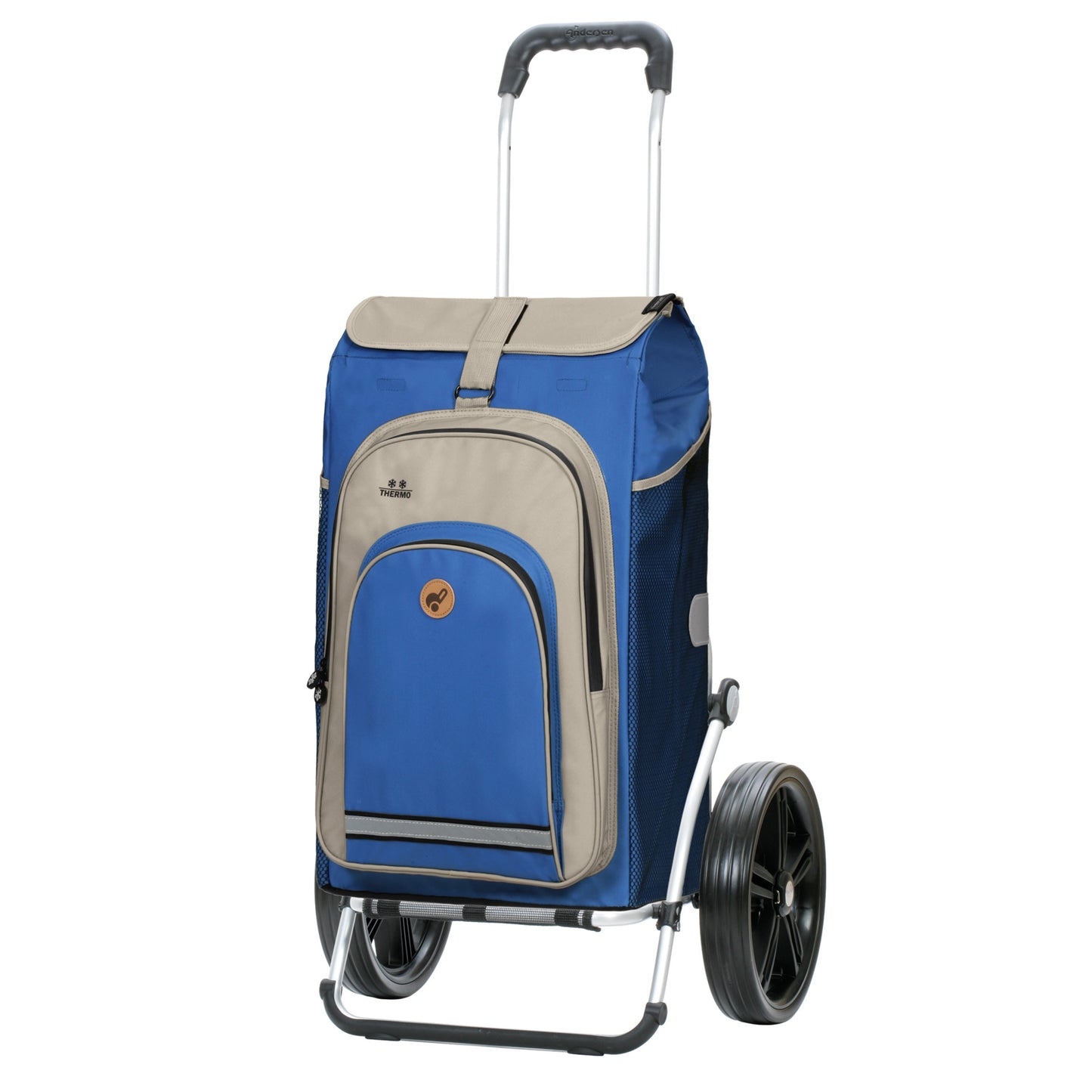 Andersen Shopper Manufaktur-Royal Shopper (Kugellagerrad 29 cm) Hydro 2.1 blau-www.shopping-trolley.ch-bild1