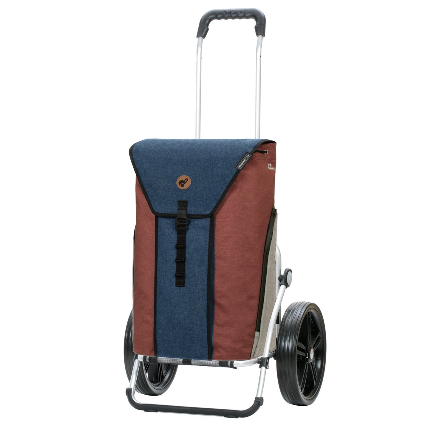 Andersen Shopper Manufaktur-Royal Shopper (Kugellagerrad 29 cm) Oli.P 2.0 blau-www.shopping-trolley.ch-bild1