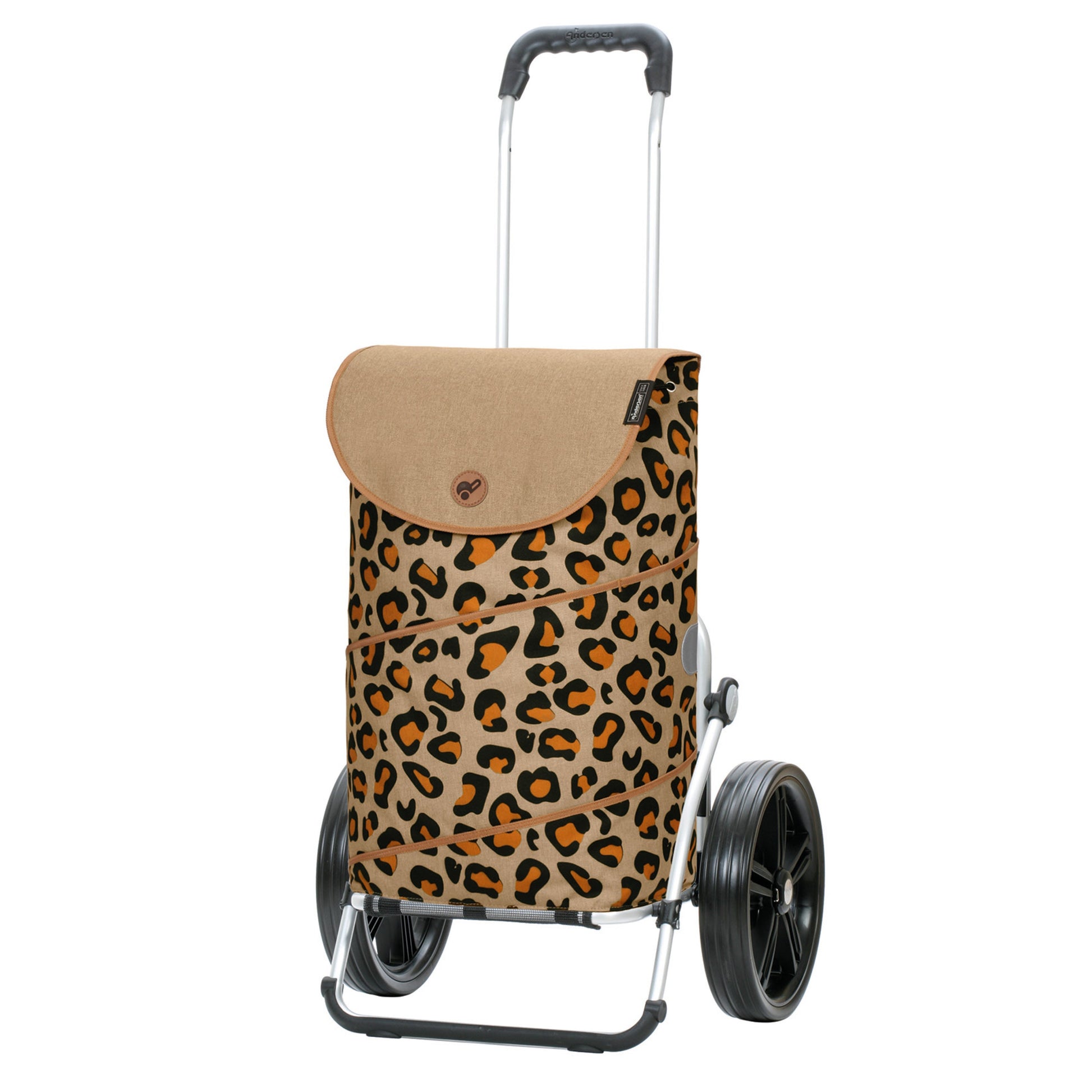 Andersen Shopper Manufaktur-Royal Shopper (Kugellagerrad 29 cm) Tyra leo-www.shopping-trolley.ch-bild1