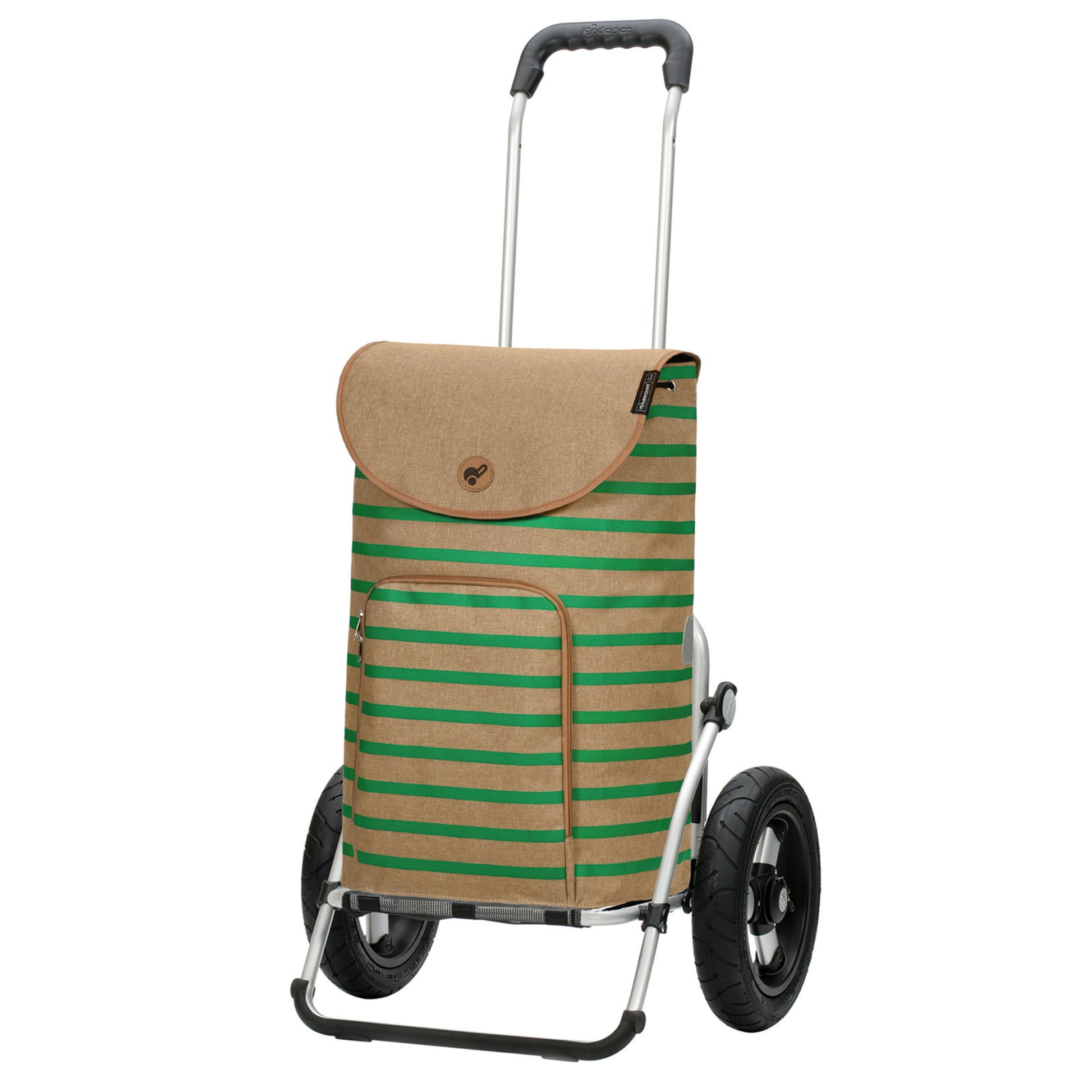 Andersen Shopper Manufaktur-Royal Shopper (Luft-Kugellagerrad 29 cm) Eske grün-www.shopping-trolley.ch-bild1