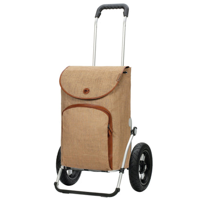 Andersen Shopper Manufaktur-Royal Shopper (Luft-Kugellagerrad 29 cm) Reik beige-www.shopping-trolley.ch-bild1