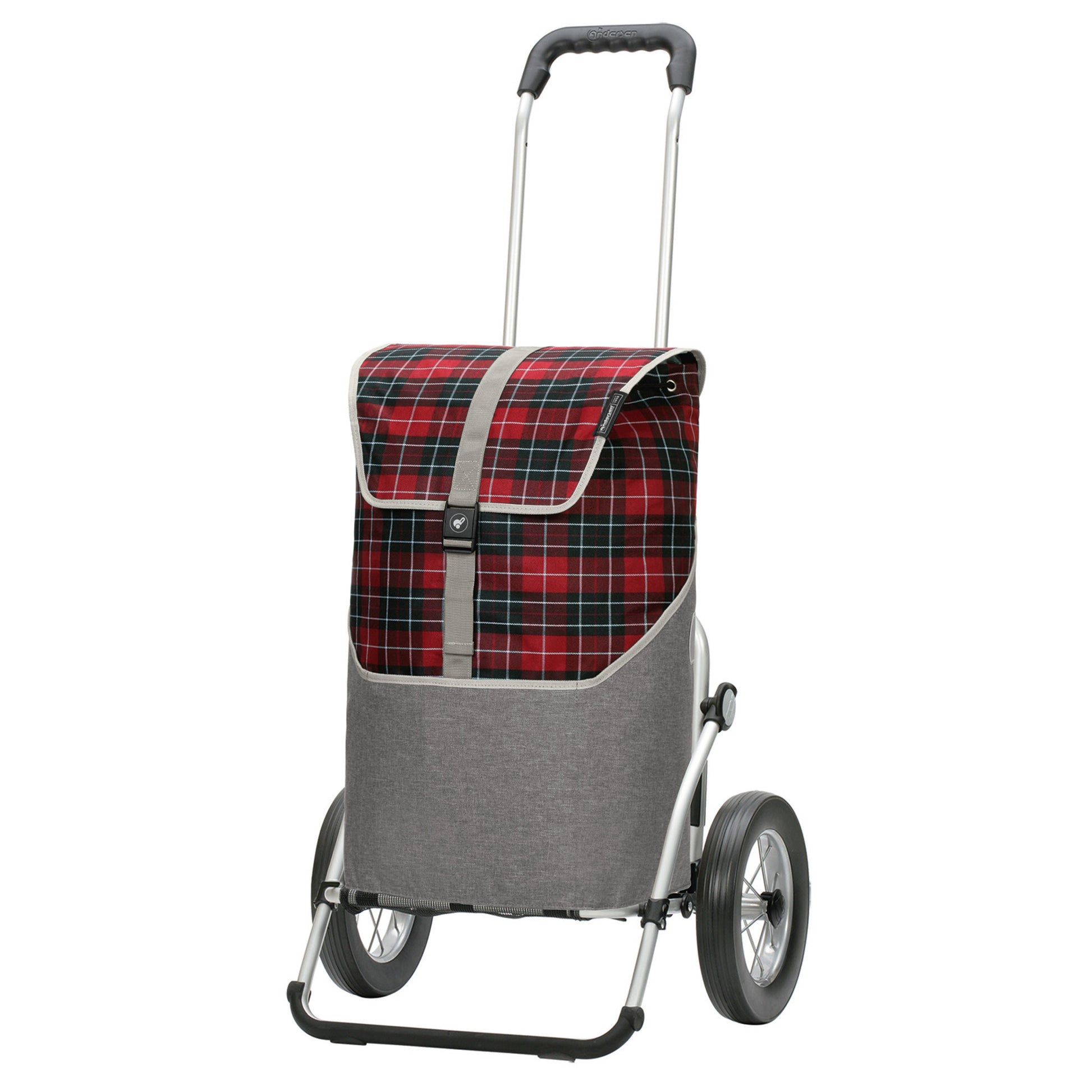 Andersen Shopper Manufaktur-Royal Shopper (Metallspeichenrad 25 cm) Gese rot-www.shopping-trolley.ch-bild1