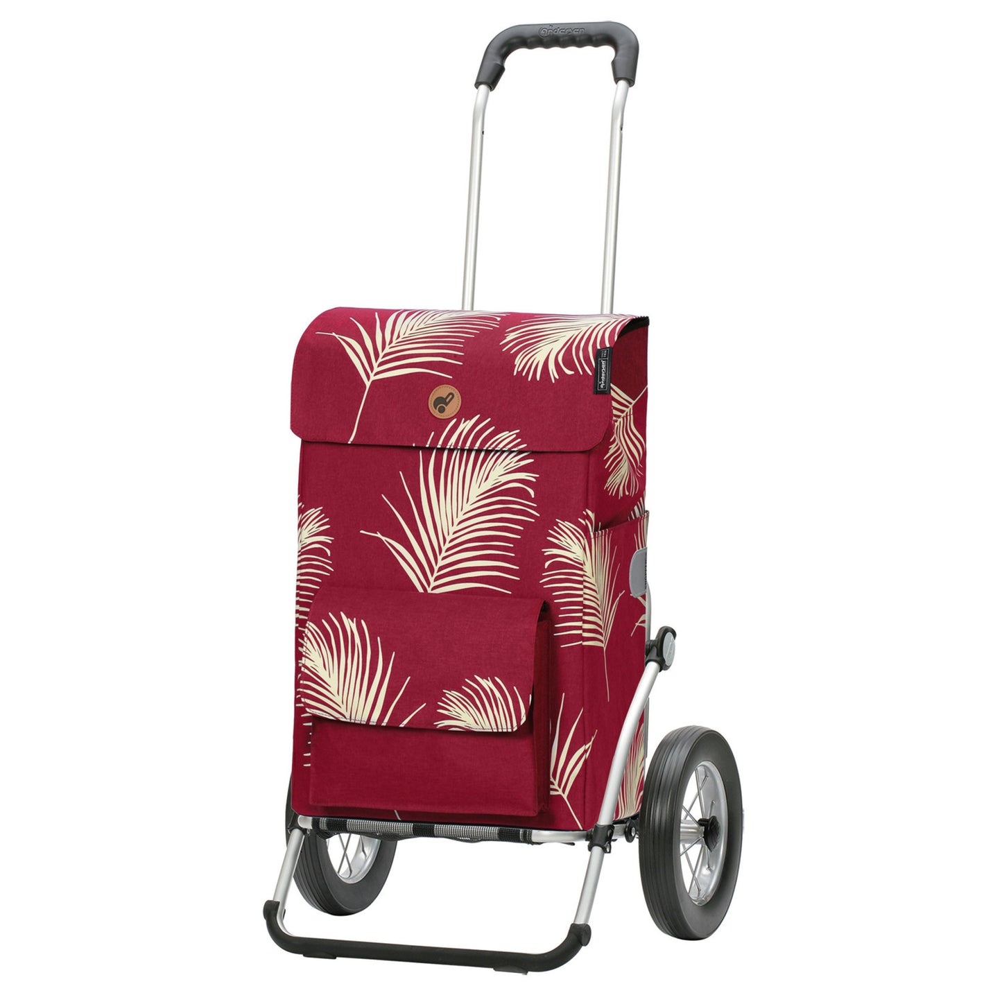 Andersen Shopper Manufaktur-Royal Shopper (Metallspeichenrad 25 cm) Signe rot-www.shopping-trolley.ch-bild1