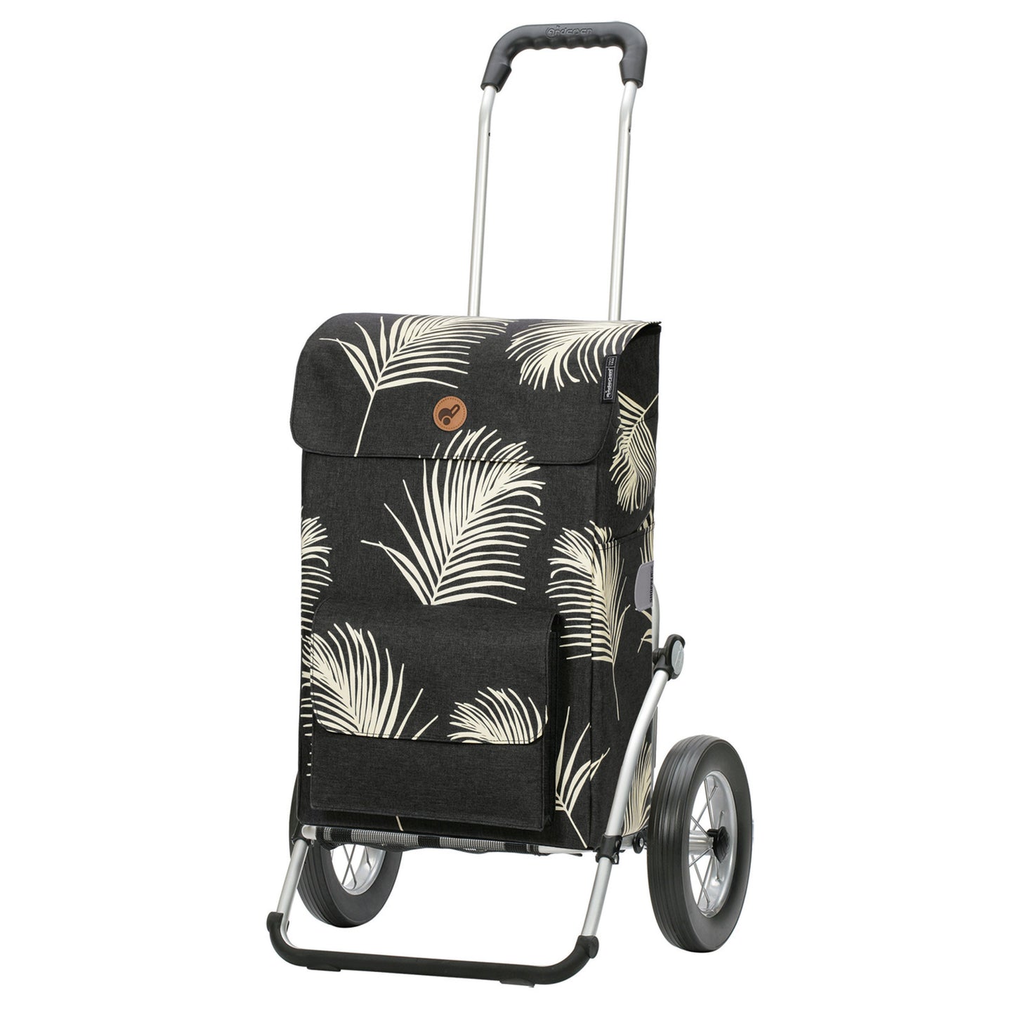 Andersen Shopper Manufaktur-Royal Shopper (Metallspeichenrad 25 cm) Signe schwarz-www.shopping-trolley.ch-bild1