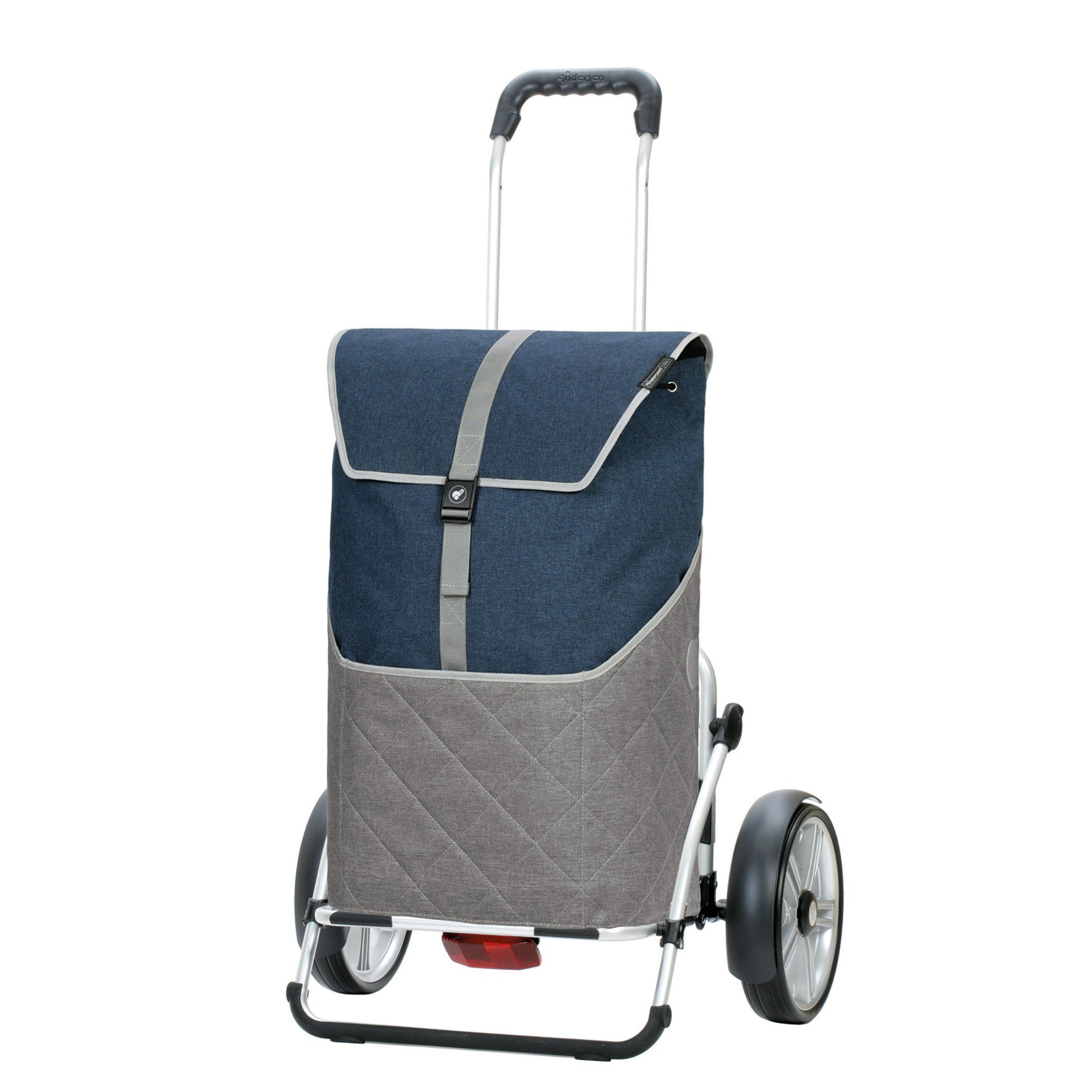 Andersen Shopper Manufaktur-Royal Shopper Plus (Kugellagerrad 25 cm) Lasse blau-www.shopping-trolley.ch-bild1