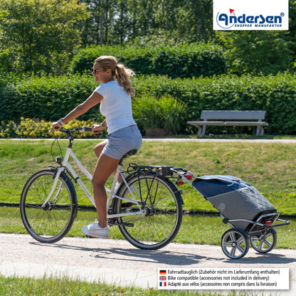 Andersen Shopper Manufaktur-Royal Shopper Plus (Kugellagerrad 25 cm) Lasse blau-www.shopping-trolley.ch-bild6