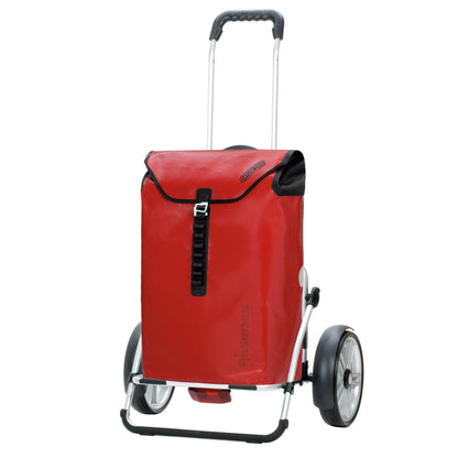 Andersen Shopper Manufaktur-Royal Shopper Plus (Kugellagerrad 25 cm) Ortlieb rot-www.shopping-trolley.ch-bild1