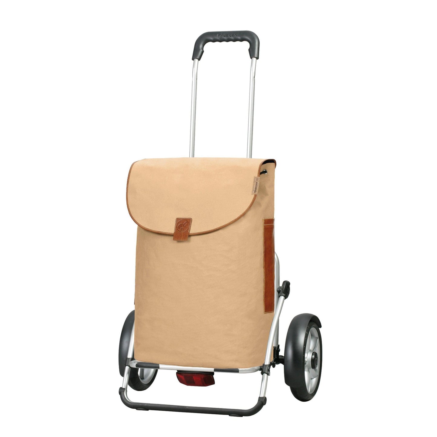 Andersen Shopper Manufaktur-Royal Shopper Plus (Kugellagerrad 25 cm) Saira beige-www.shopping-trolley.ch-bild1
