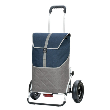 Andersen Shopper Manufaktur-Royal Shopper Plus (Luft-Kugellagerrad 25 cm) Lasse blau-www.shopping-trolley.ch-bild1